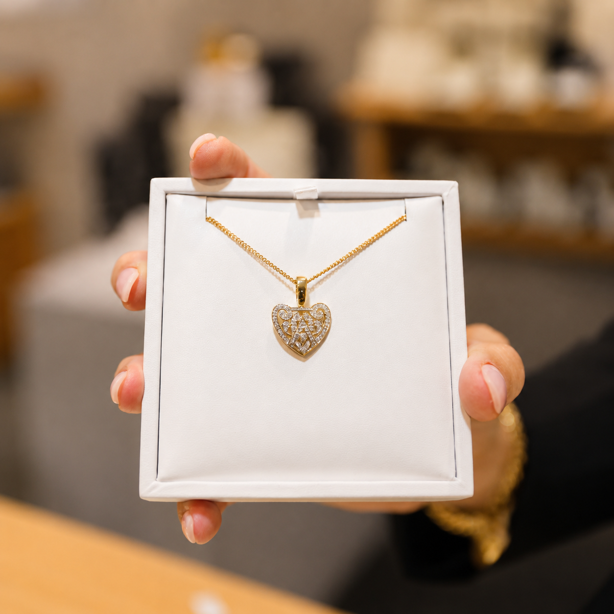 Gold jewellery included in the Lee Volk Winter Warmers promotion