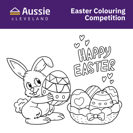 Aussie Cleveland Colouring Competition