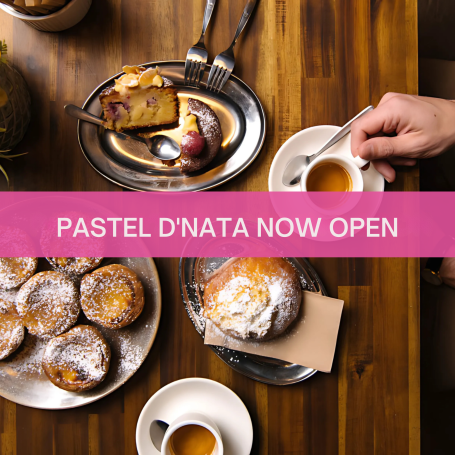 Pastel d' Nata now open