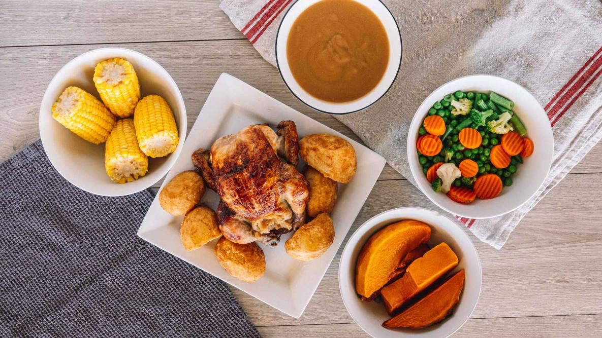 Pierre's Gourmet Cafe family dinner