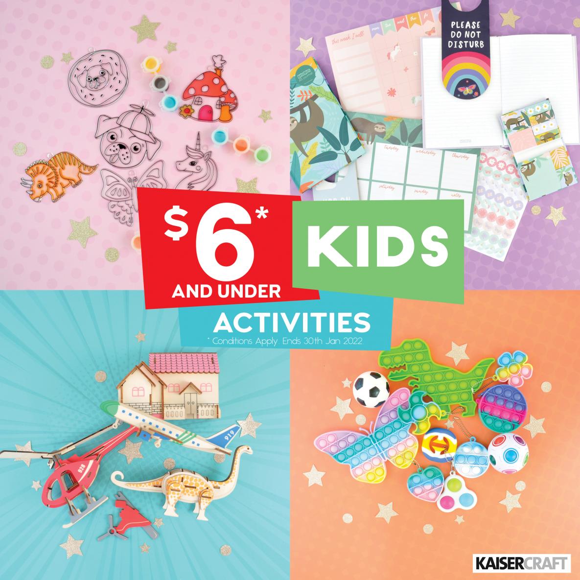 Kaisercraft kids activities