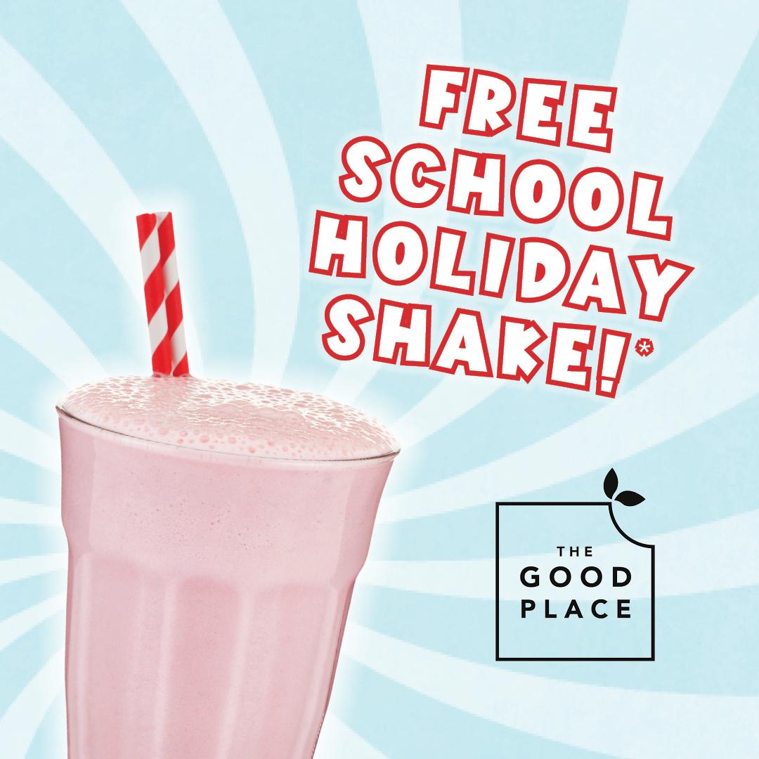 Free School Holiday Shake
