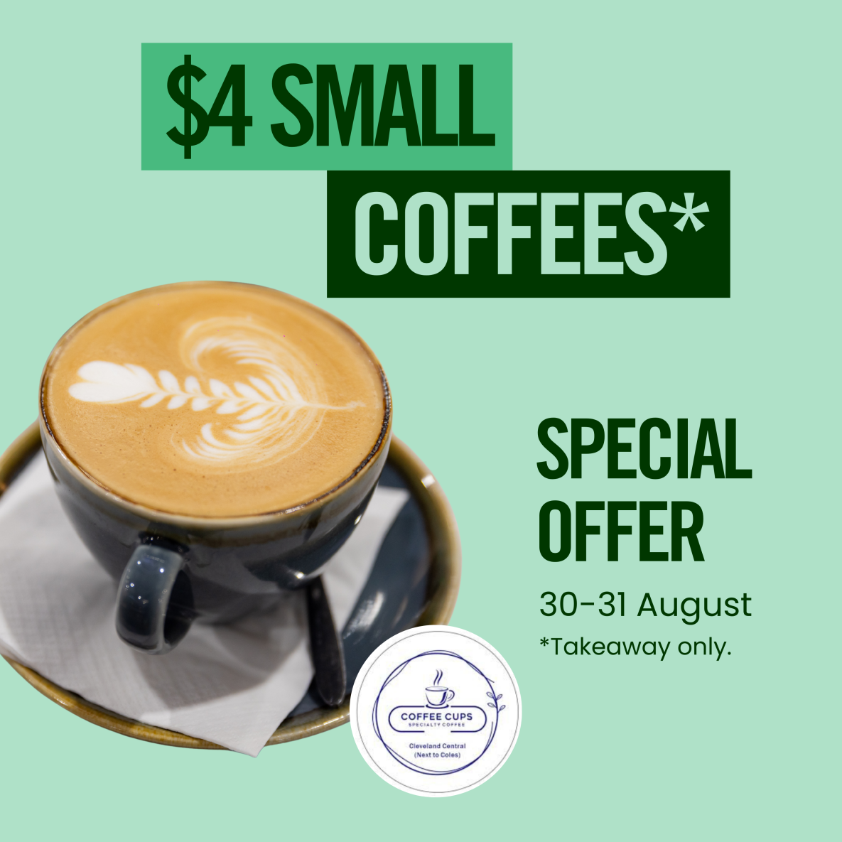 $4 coffee cups small