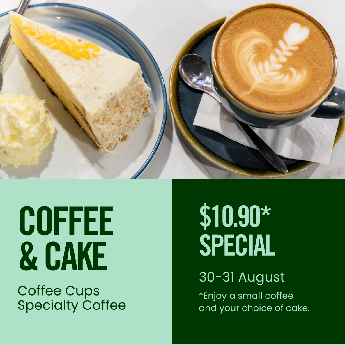 Coffee Cups Cake Special
