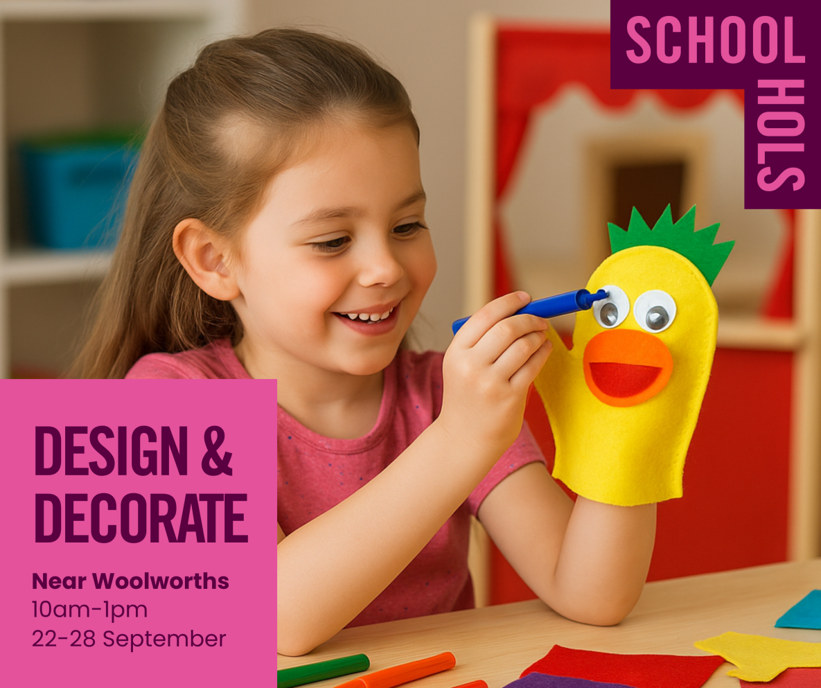 Design & Decorate a hand puppet